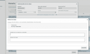 Extranet de alumnos en Atenea